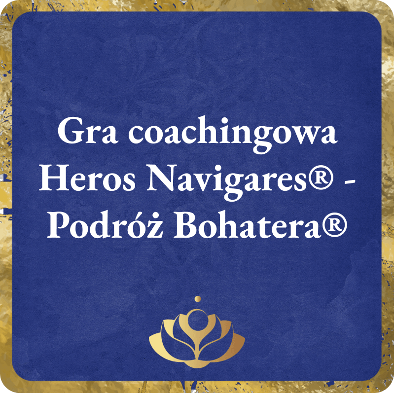 Okładka gry coachingowej Heros Navigares - Podróż Bohatera